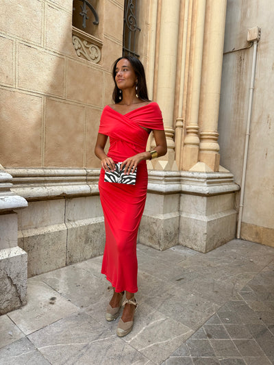 VESTIDO AMALFI ROJO