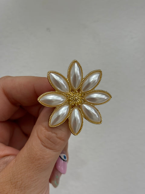 BROCHE FLOR PERLA