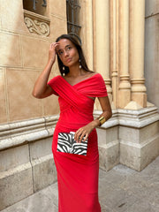 VESTIDO AMALFI ROJO