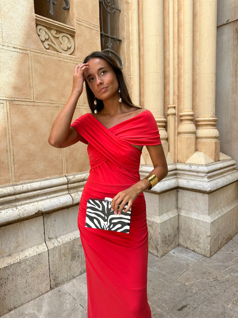 VESTIDO AMALFI ROJO